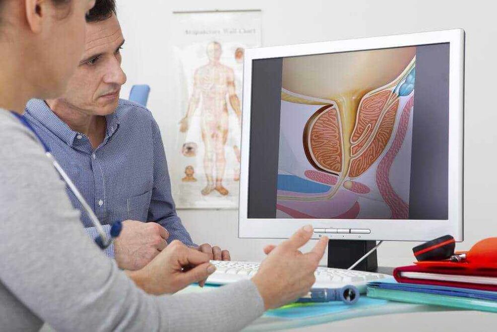 diagnóstico de adenoma de próstata usando métodos instrumentais